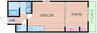 Ｌｕｃｅ 1LDKの間取り