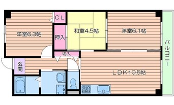 間取図 レジデンス穂波