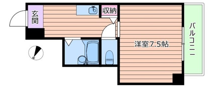 間取図 メゾンクレスト