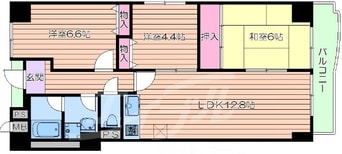 間取図 ラフィーネ高塚