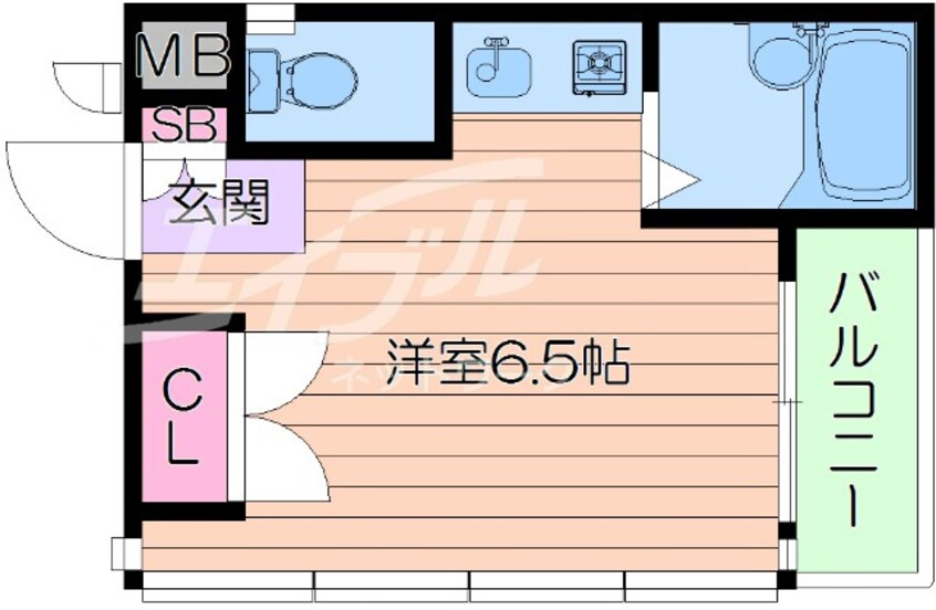 間取図 フォーシーズン関大前