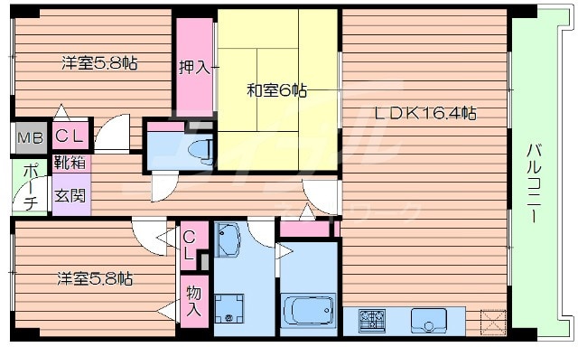間取り図 アーバンパーク緑地公園