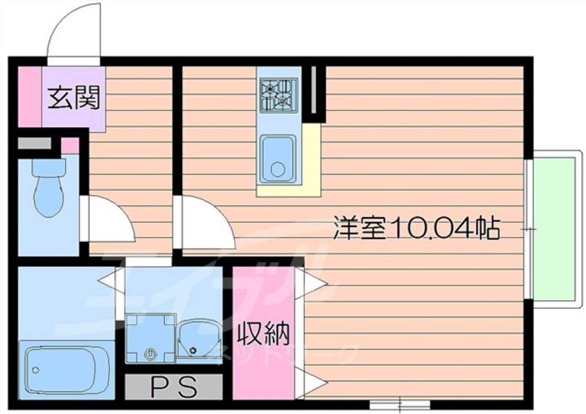 間取図 ボヌール