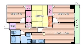 間取図 グランベール桃山台