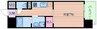 大阪メトロ御堂筋線/江坂駅 徒歩5分 3階 築14年 1Kの間取り