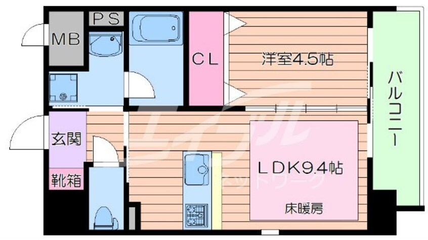 間取図 第25関根マンション