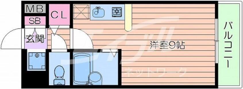 間取図 エクセレント上新１３