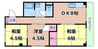 間取図 山田マンション