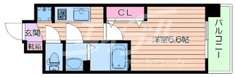 間取図 ファステート江坂ランウェイ