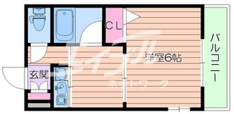 間取図 阪急千里線/関大前駅 徒歩5分 2階 築27年