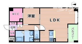 間取図 CASSIA江坂