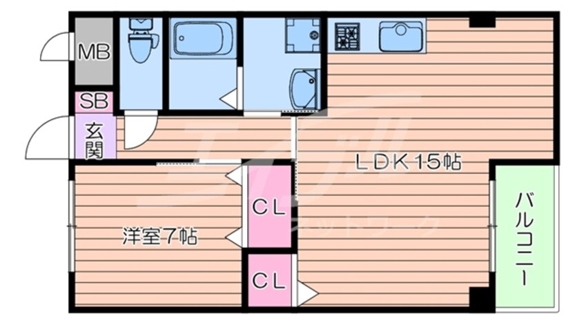 間取図 暁ハイツ