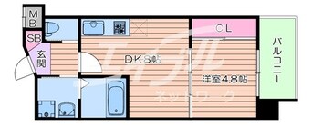 間取図 ル・レーヴ江坂