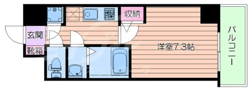 間取図 スペーシア江坂南金田