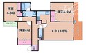 フローラル千里春日の間取図