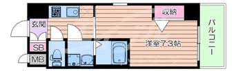 間取図 ファーストフィオーレ江坂グレイス