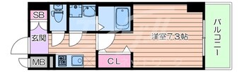 間取図 ファーストフィオーレ江坂グレイス