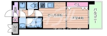 間取図 大阪メトロ御堂筋線/江坂駅 徒歩14分 5階 築2年