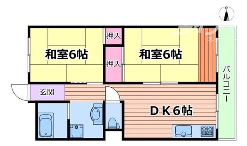 間取図 第1マンション寺直