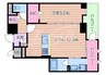 CEREJEIRA江坂 1LDKの間取り