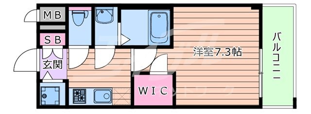 間取り図 アドバンス江坂東コンフィ