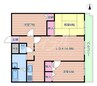 レシェンテ緑地 3LDKの間取り