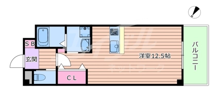 間取図 ヴィラDeguchi