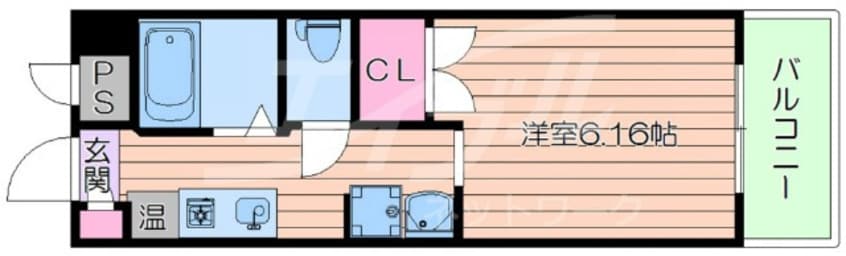 間取図 ウィニング・パラ江坂