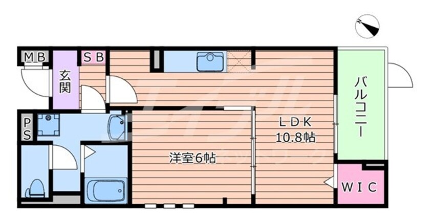 間取図 ラ・ルミエール