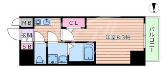 間取図 ファーストフィオーレ江坂ネクシス