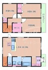 五月が丘南戸建て 3LDKの間取り