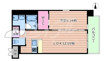 間取図 大阪メトロ御堂筋線/江坂駅 徒歩2分 10階 築1年