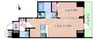 S-RESIDENCE江坂Lible 1LDKの間取り