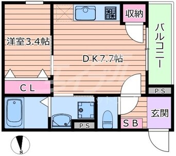 間取図 アート千里山月が丘