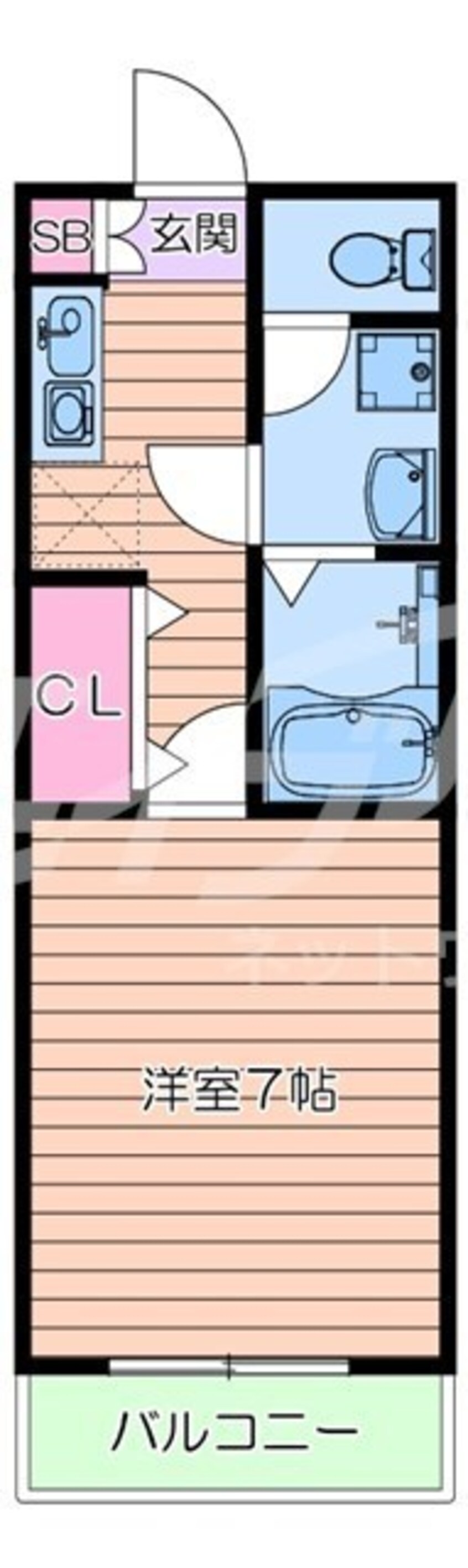 間取図 グランカーサ緑地公園