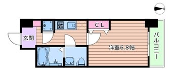 間取図 アドバンス江坂ラシュレ