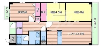 間取図 アルデール緑地