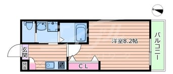 間取図 リアコート関大前EAST
