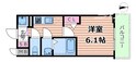 エスリード江坂アンムートの間取図