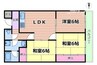 ヴィラ谷内 3LDKの間取り