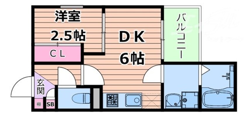 間取図 (仮称)REGALEST Advance豊津