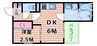 阪急千里線/豊津駅 徒歩7分 2階 建築中 1DKの間取り