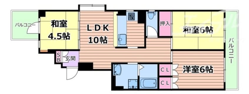間取図 箕面サウンドヒルズ