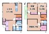 阪急千里線/千里山駅 徒歩15分 1年未満 3LDKの間取り