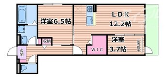 間取図 大阪メトロ御堂筋線/江坂駅 徒歩15分 2階 築1年