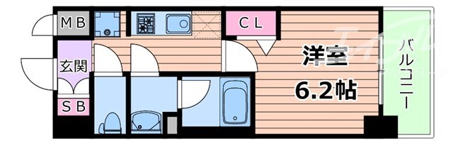 間取り図 阪急千里線/関大前駅 徒歩9分 7階 築1年
