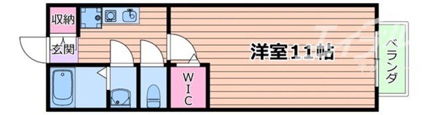 間取図 パレロワイヤル