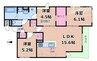阪急千里線/豊津駅 徒歩8分 1階 建築中 3LDKの間取り