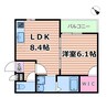 東海道本線<琵琶湖線・JR京都線>/吹田駅 徒歩10分 2階 築浅 1LDKの間取り