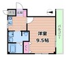 阪急千里線/豊津駅 徒歩5分 2階 築45年 1Kの間取り